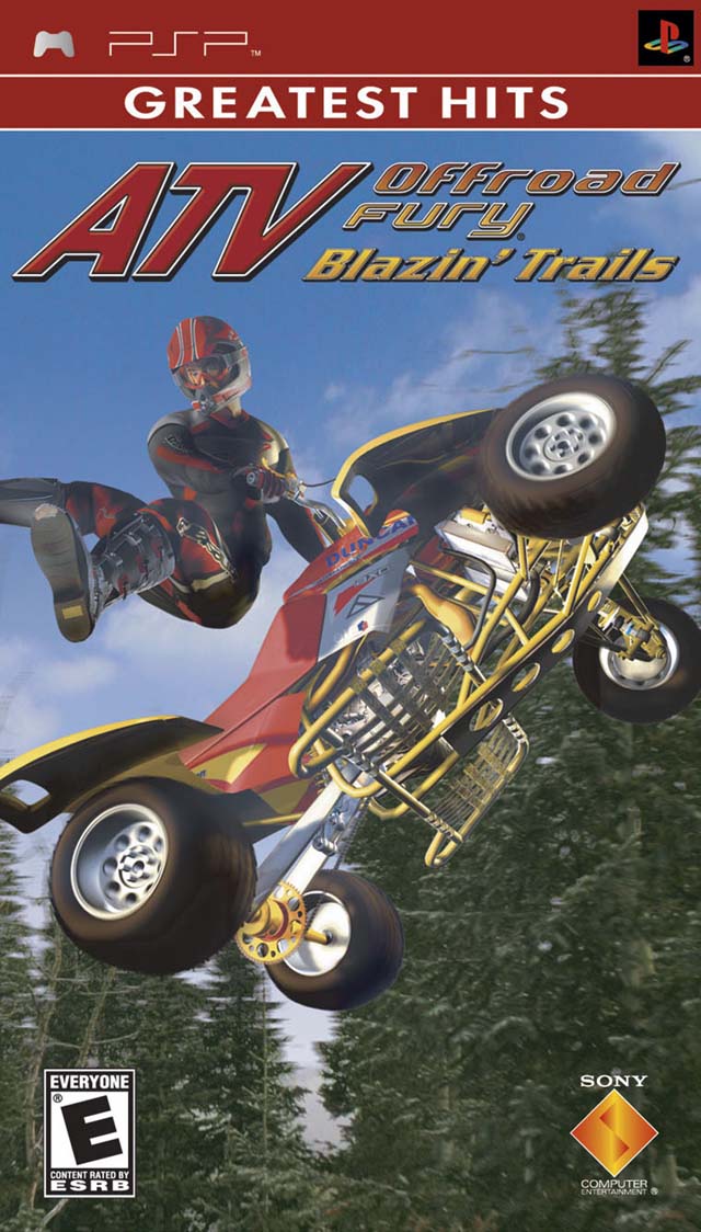 ATV Offroad Fury: Blazin' Trails (GH) - Sony PSP [Pre-Owned] Video Games SCEA   