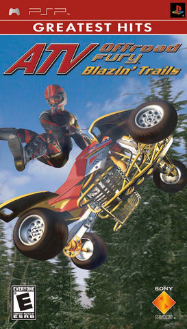 ATV Offroad Fury: Blazin' Trails (Greatest Hits) - PSP Video Games SCEA   
