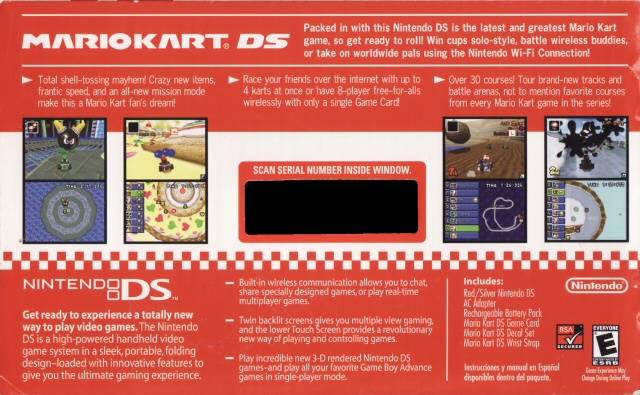 Mario Kart DS (DS Bundle) - Nintendo DS Video Games Nintendo   