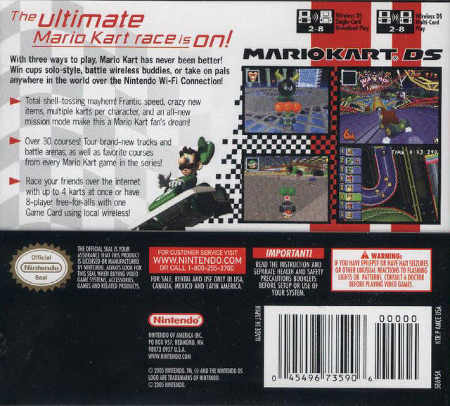 Mario Kart DS - (NDS) Nintendo DS [Pre-Owned] Video Games Nintendo   