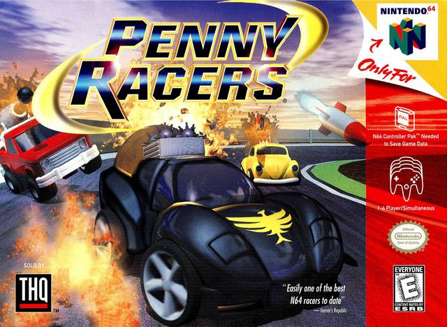 Penny Racers - (N64) Nintendo 64 [Pre-Owned] Video Games THQ   