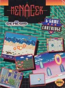 Menacer 6-Game Cartridge - (SG) SEGA Genesis [Pre-Owned] Video Games Sega   