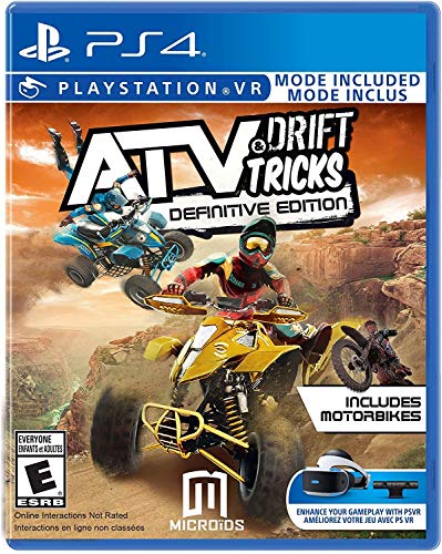 ATV Drift & Tricks Definitive Edition (PlayStation VR)- (PS4) PlayStation 4 Video Games Maximum Games   