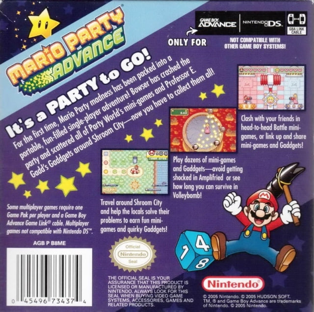 Mario Party Advance - (GBA) Game Boy Advance [Pre-Owned] Video Games Nintendo   