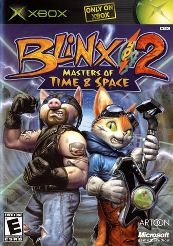 Blinx 2: Masters of Time & Space - Xbox Video Games Microsoft Game Studios   