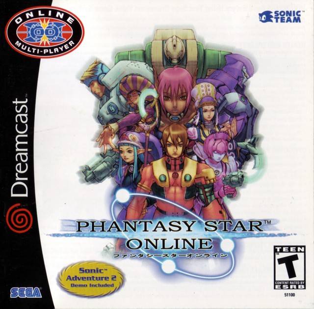 Phantasy Star Online - (DC) SEGA Dreamcast [Pre-Owned] Video Games Sega   