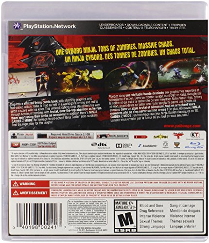 Yaiba: Ninja Gaiden Z - (PS3) Playstation 3 [Pre-Owned] Video Games Tecmo Koei   