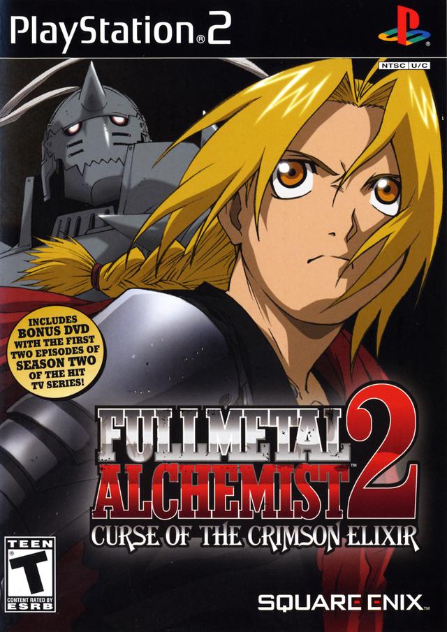 Fullmetal Alchemist 2: Curse of the Crimson Elixir - (PS2) PlayStation 2 [Pre-Owned] Video Games Square Enix   