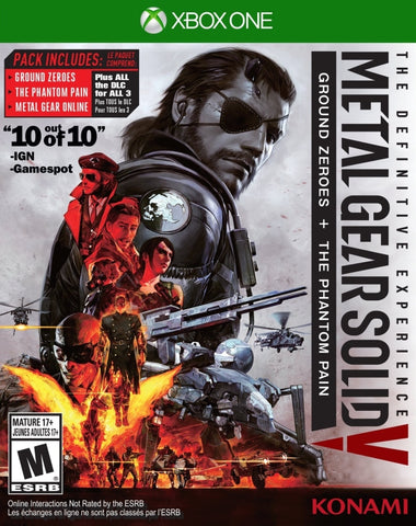 Metal Gear Solid V: The Definitive Experience - Xbox One Video Games Konami   
