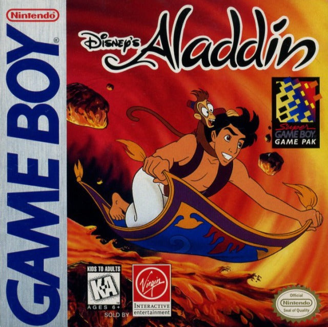 Disney's Aladdin - (GB) Game Boy [Pre-Owned] Video Games Virgin Interactive   