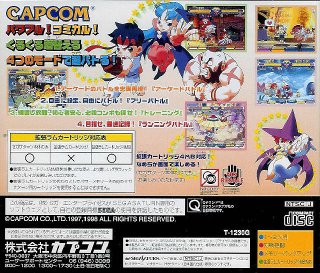 Pocket Fighter - (SS) SEGA Saturn (Japanese Import) [Pre-Owned] Video Games Capcom   