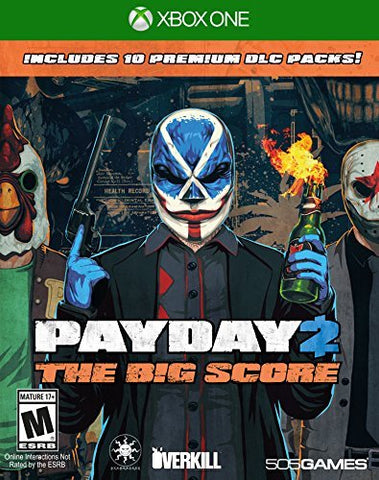Payday 2: The Big Score - (XB1) Xbox One Video Games 505 Games   