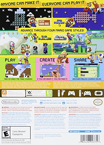 Super Mario Maker (with Idea Book) - Nintendo Wii U [Pre-Owned] Video Games Nintendo