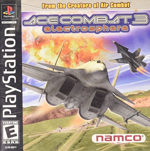 Ace Combat 3: Electrosphere - (PS1) PlayStation 1 [Pre-Owned] Video Games Namco   