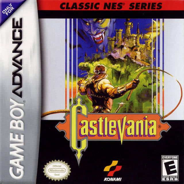 Castlevania Classic NES Series - Wata 9.8 A+ Sealed, GBA Nintendo 2004 Usa Castlevania Classic NES Series - Wata 9.8 A+ Sealed, GBA Nintendo 2004 Usa