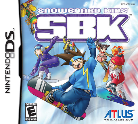 SBK: Snowboard Kids - Nintendo DS Video Games Atlus   