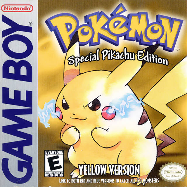 Pokemon Yellow Version: Special Pikachu Edition - (GB) Game Boy