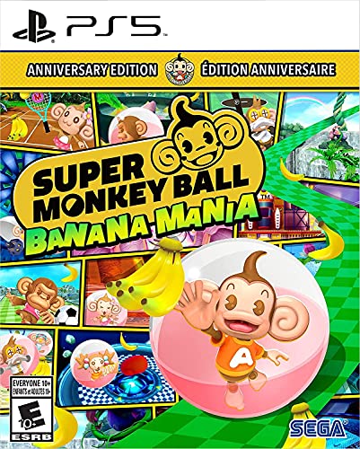 Super Monkey Ball Banana Mania: Anniversary Launch Edition - (PS5) PlayStation 5 [UNBOXING] Video Games SEGA   