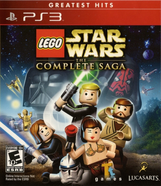 LEGO Star Wars: The Complete Saga (Greatest Hits) - (PS3) PlayStation 3 [Pre-Owned] Video Games LucasArts   