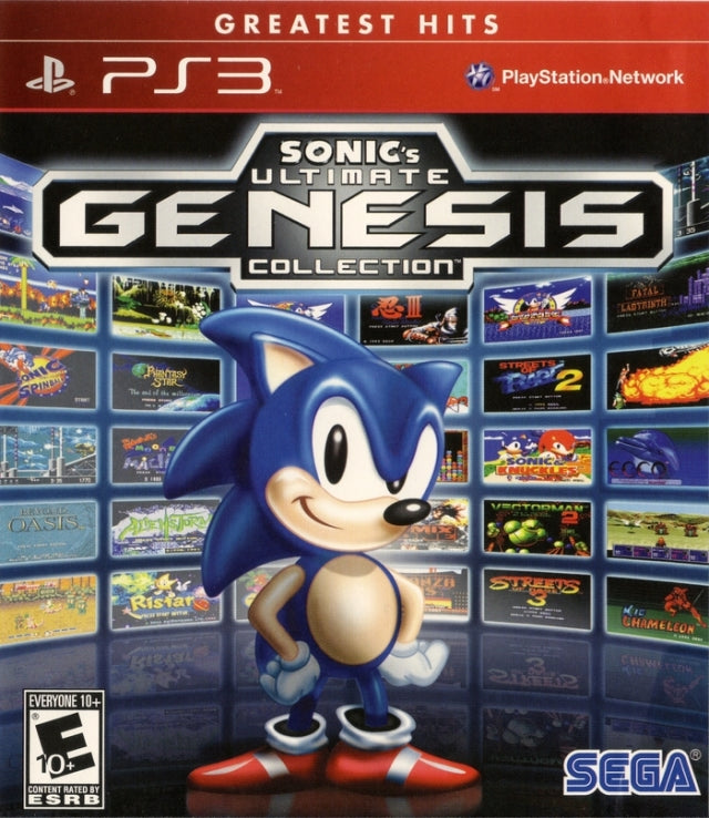 Sonic's Ultimate Genesis Collection (Greatest Hits) - (PS3) PlayStation 3 Video Games Sega   