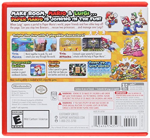 Mario & Luigi: Paper Jam - Nintendo 3DS [Pre-Owned] Video Games Nintendo   