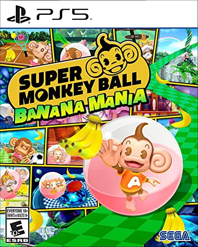 Super Monkey Ball Banana Mania - (PS5) PlayStation 5 [Pre-Owned] Video Games SEGA   