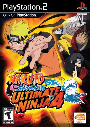 Naruto Shippuden: Ultimate Ninja 4  - (PS2) PlayStation 2 [Pre-Owned] Video Games BANDAI NAMCO Entertainment   