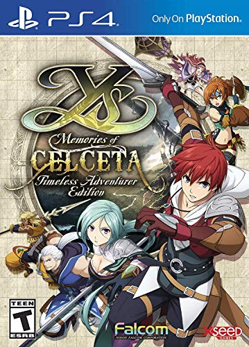 Ys: Memories of Celceta (Timeless Adventurer Edition) - (PS4) PlayStation 4 Video Games XSEED Games   