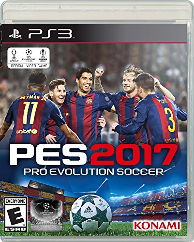PES 2017 Pro Evolution Soccer - (PS3) PlayStation 3 [Pre-Owned] Video Games Konami   
