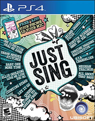 Just Sing - (PS4) PlayStation 4 [Pre-Owned] Video Games Ubisoft   