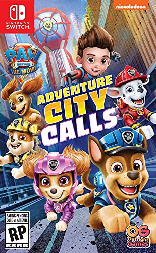 Paw Patrol The Movie Adventure City Calls - (NSW) Nintendo Switch [UNBOXING] Video Games Outright Games   