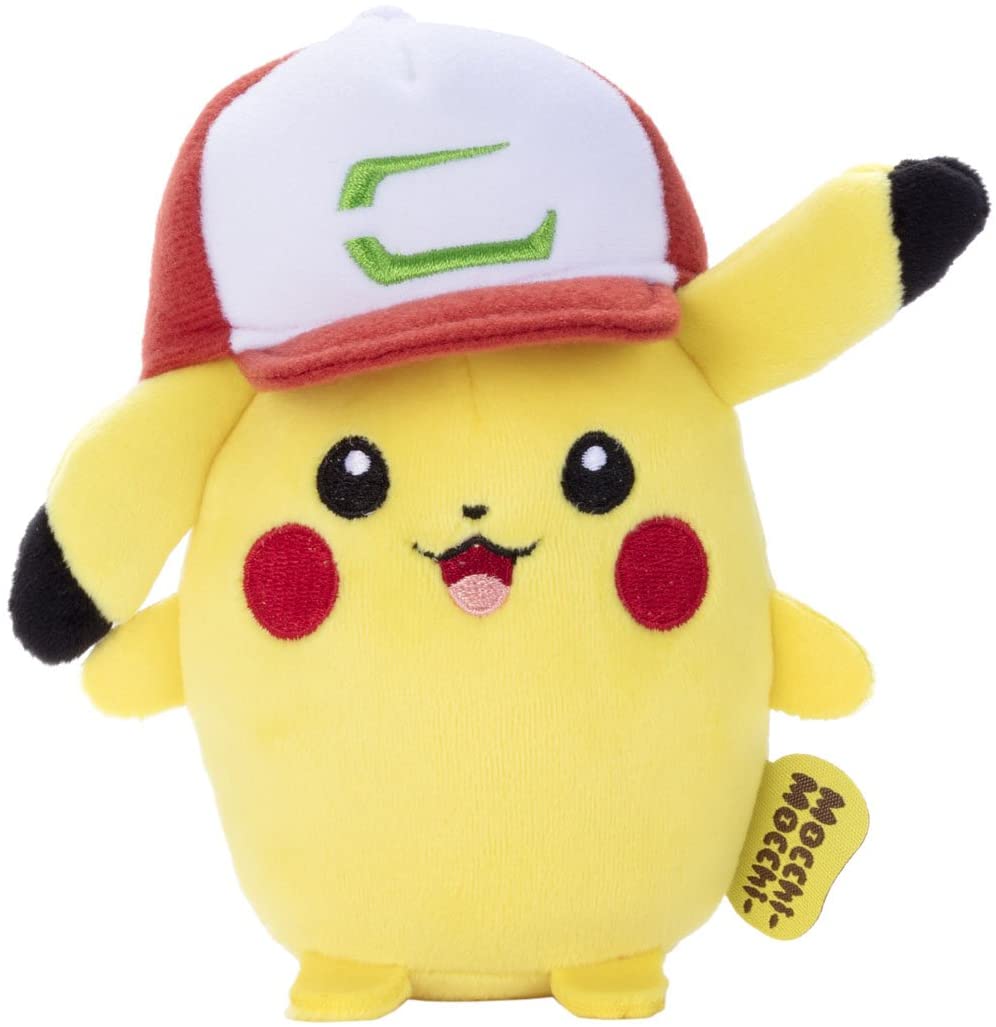 Pokémon Mocchi-Mocchi Pikachu Plush (I Choose You! Cap) (Japanese Import) - Toy Toy TAKARA TOMY A.R.T.S   