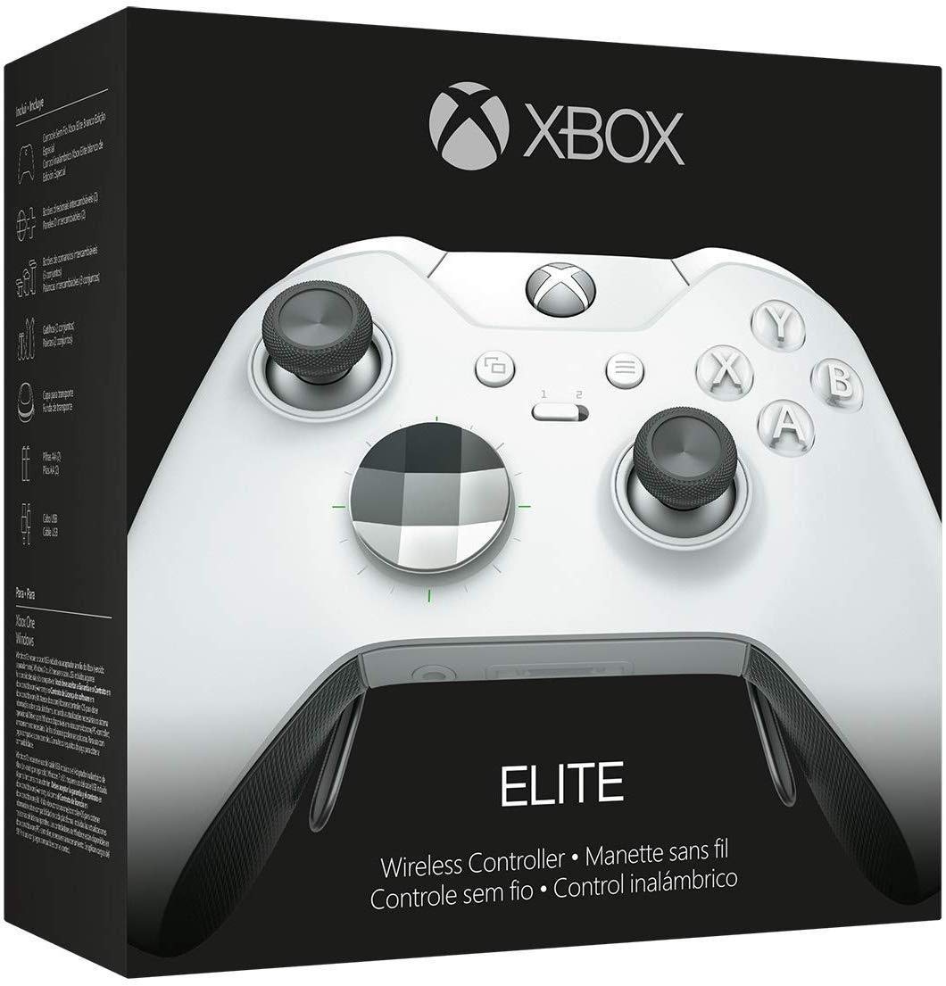 Xbox Elite Wireless Controller - White Special Edition Accessories Microsoft   