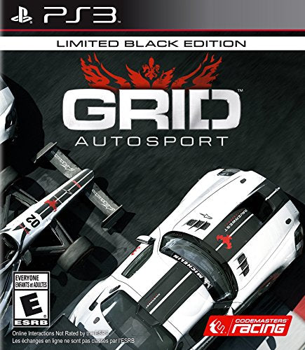 GRID Autosport (Limited Black Edition) - (PS3) Playstation 3 [Pre-Owned] Video Games Codemasters   