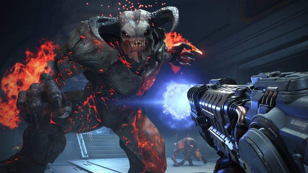 Doom Eternal - (PS4) PlayStation 4 Video Games Bethesda   