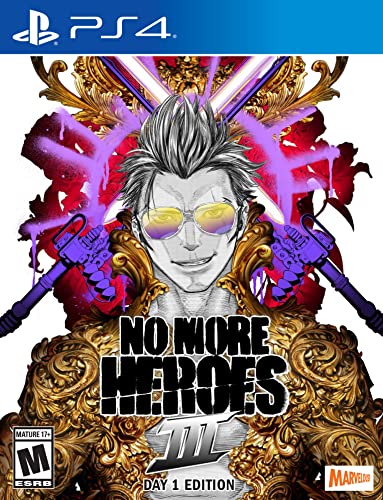 No More Heroes 3 – Day 1 Edition - (PS4) PlayStation 4 Video Games XSEED Games   