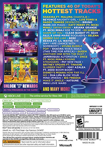 Just Dance 2018 (Kinect Required) - Xbox 360 Video Games Ubisoft   