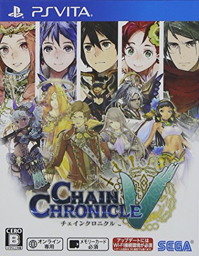 Chain Chronicle V - (PSV) PlayStation Vita (Japanese Import) Video Games SEGA   