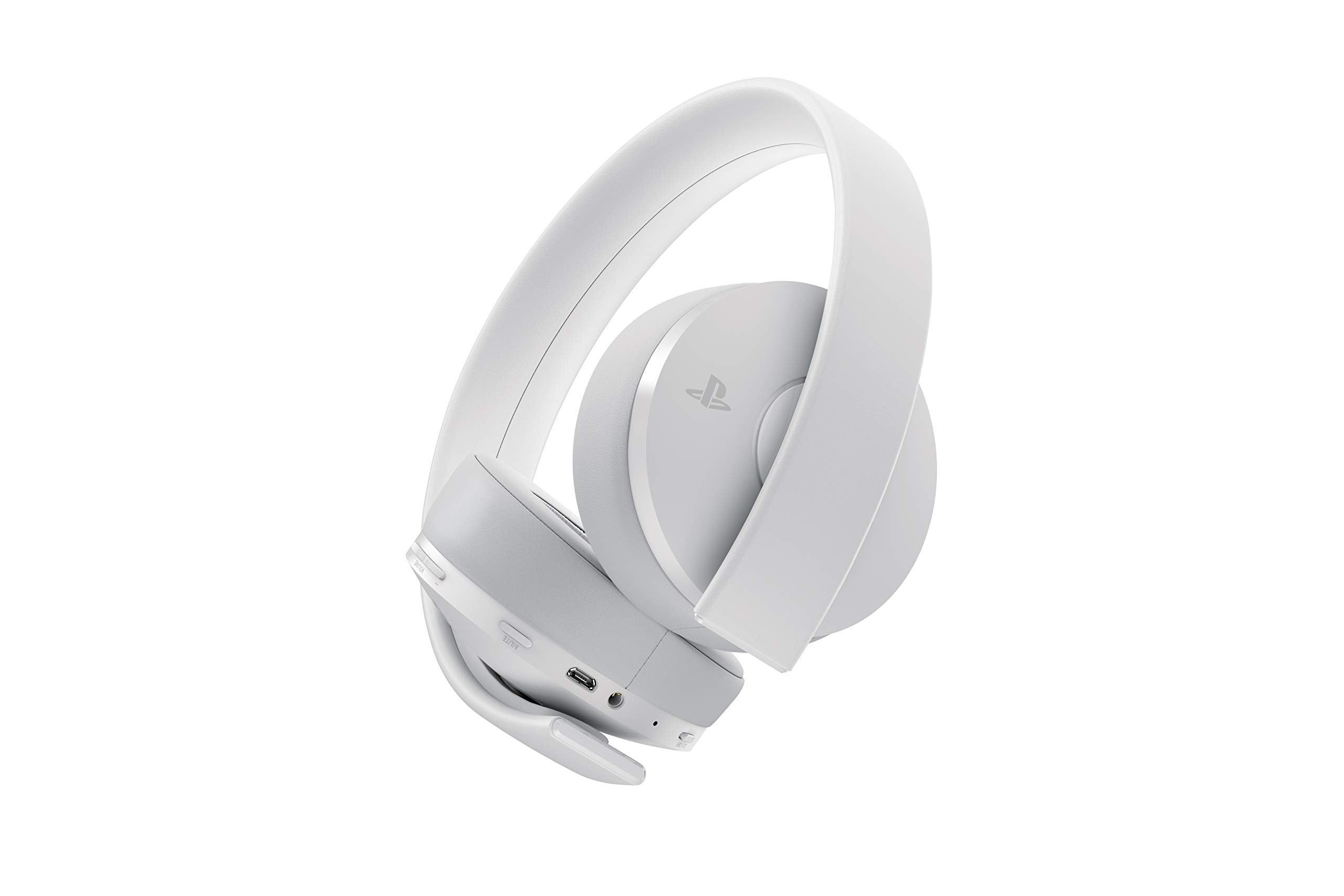 PlayStation Gold Wireless Headset (White) - (PS4) PlayStation 4 Accessories SONY