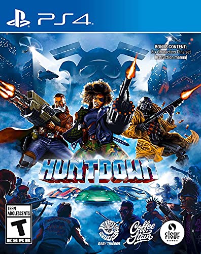 Huntdown - (PS4) PlayStation 4 Video Games Crescent Marketing and Distribution   