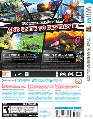 The Wonderful 101 - Nintendo WiiU [Pre-Owned] Video Games Nintendo   
