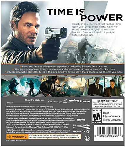Xbox One 500GB White Console - Special Edition Quantum Break Bundle