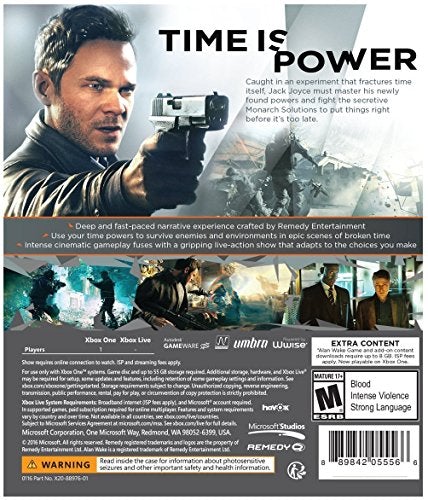 Quantum Break - (XB1) Xbox One [Pre-Owned] Video Games Microsoft   