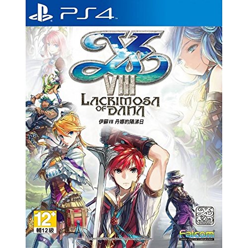 Ys VIII: Lacrimosa Of Dana -  (PS4) PlayStation 4 [Pre-Owned](Asia Import) Video Games Falcom   