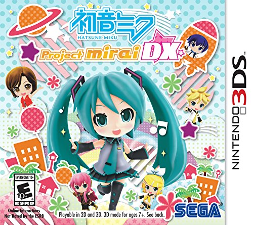 Hatsune Miku: Project Mirai DX - Nintendo 3DS Video Games SEGA   