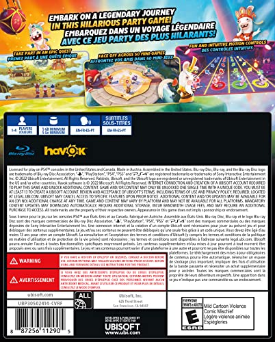 Rabbids: Party of Legends - (PS4) PlayStation 4 [UNBOXING] Video Games Ubisoft   