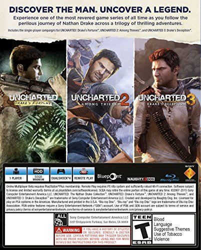 Uncharted: The Nathan Drake Collection - (PS4) PlayStation 4 [Pre-Owned] Video Games SCEA
