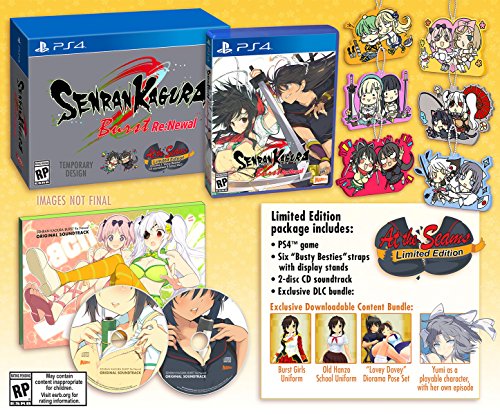 Senran Kagura Burst Re: Newal (At The Seams Edition) - (PS4) PlayStation 4 Video Games Xseed   