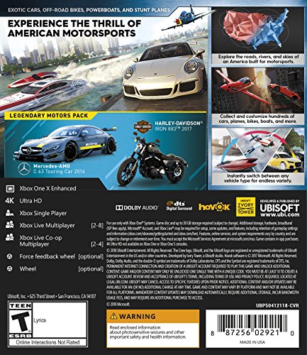 The Crew 2 - (XB1) Xbox One [Pre-Owned] Video Games Ubisoft   