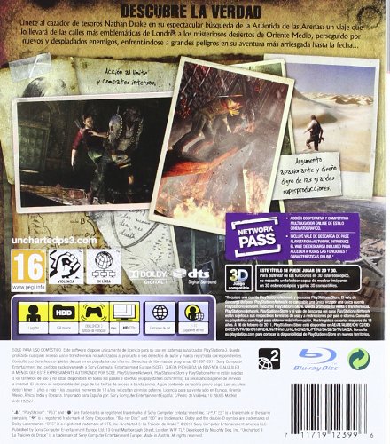 PlayStation 3 / PS3 uncharted 2 Among Thieves Complet FR
